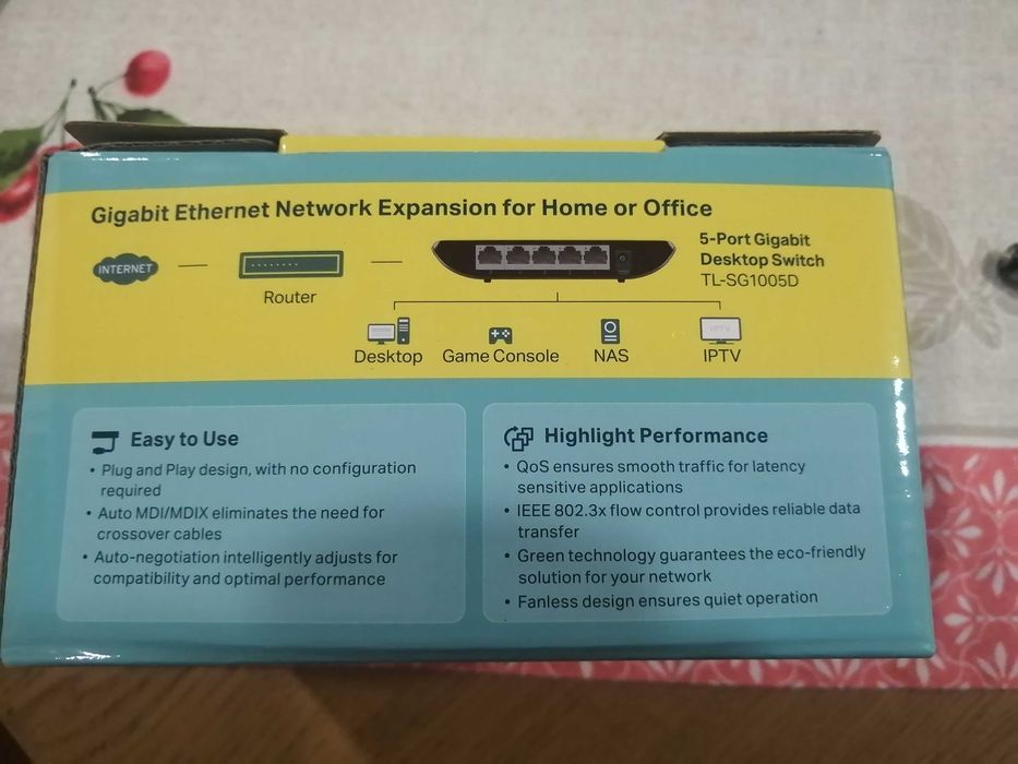 Switch 5 portas Tp Link