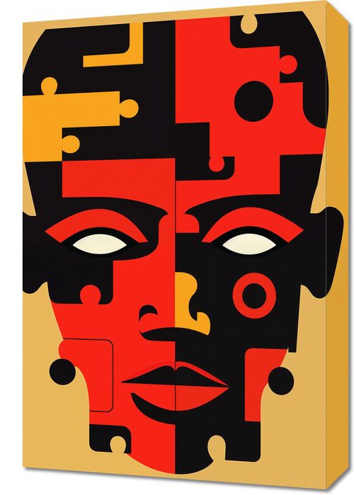 Obraz 40x60cm Puzzle Tożsamości
