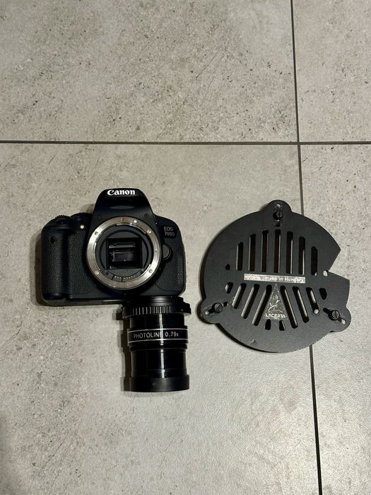 Teleskop Sky Watcher ED80, montaż AZ-EQ5 GoTo, dodatki astrofotografia