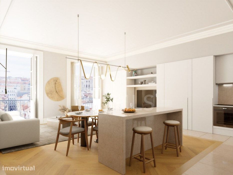Apartamento T0+1 num novo empreendimento em Lisboa