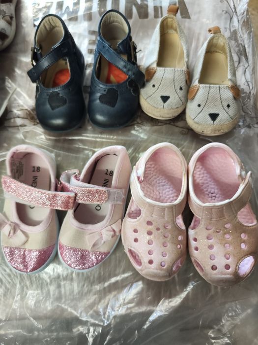Sapatilha sandália bebe menina tm.18
