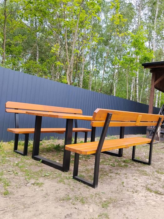 Komplet ogrodowy stół lawka