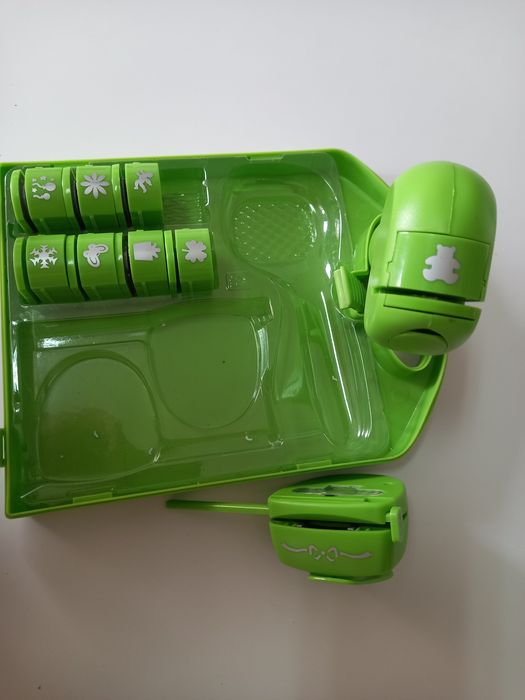 Conjunto de Furadores Manuais para Papel - Kit Verde