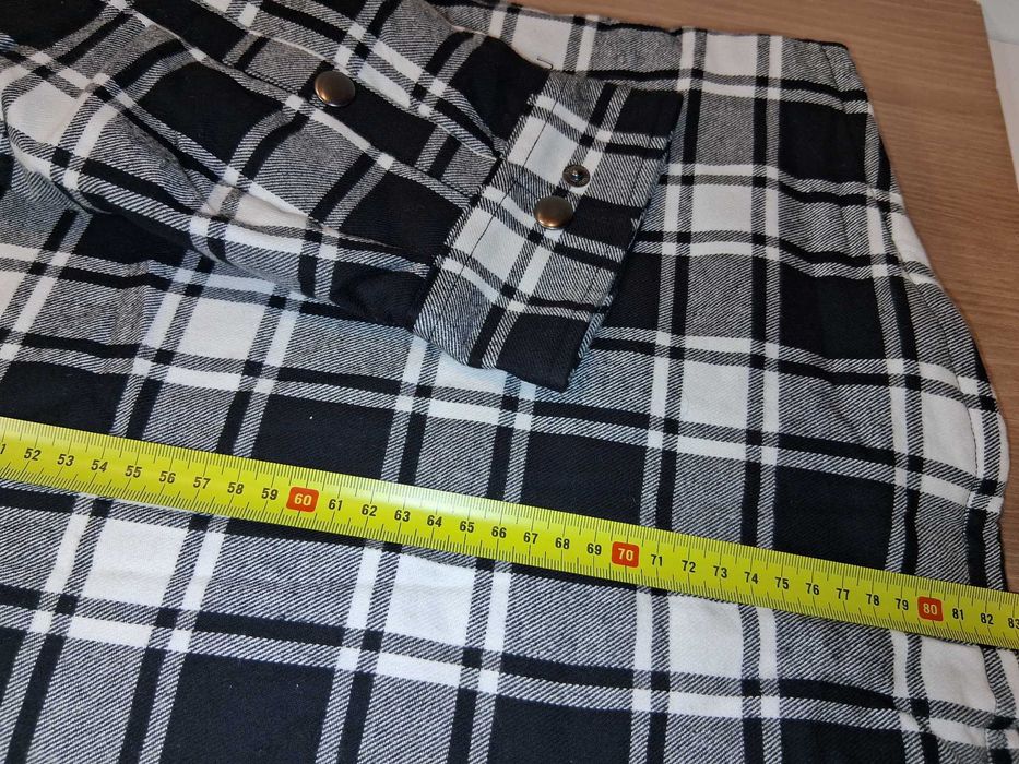 P134 Gruba Kurtka Koszula Flanelowa Kaptur MAGCOMSEN Męska 3XL Nowa