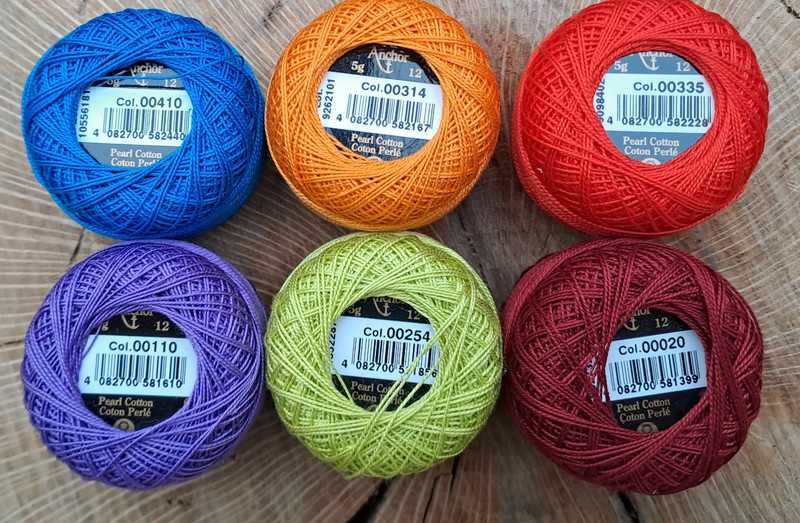 Linha de bordar Anchor Perlé 12