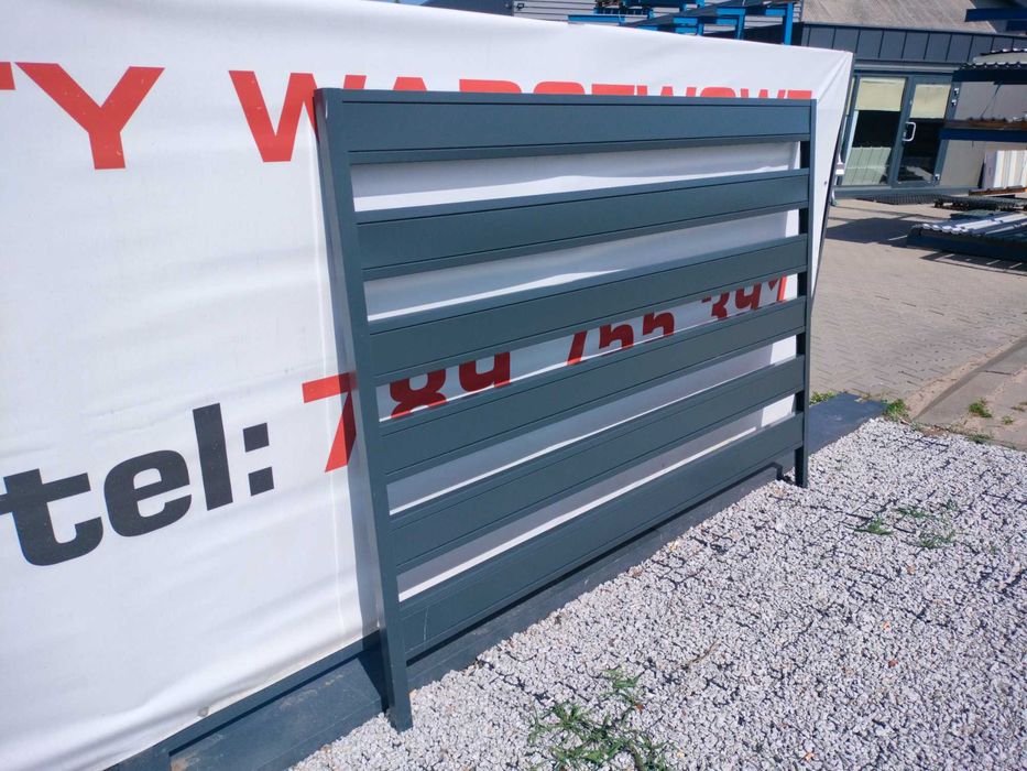 Ogrodzenie Panelowe panel ogrodzeniowy 2,5x1,5m brama ściana płot stal