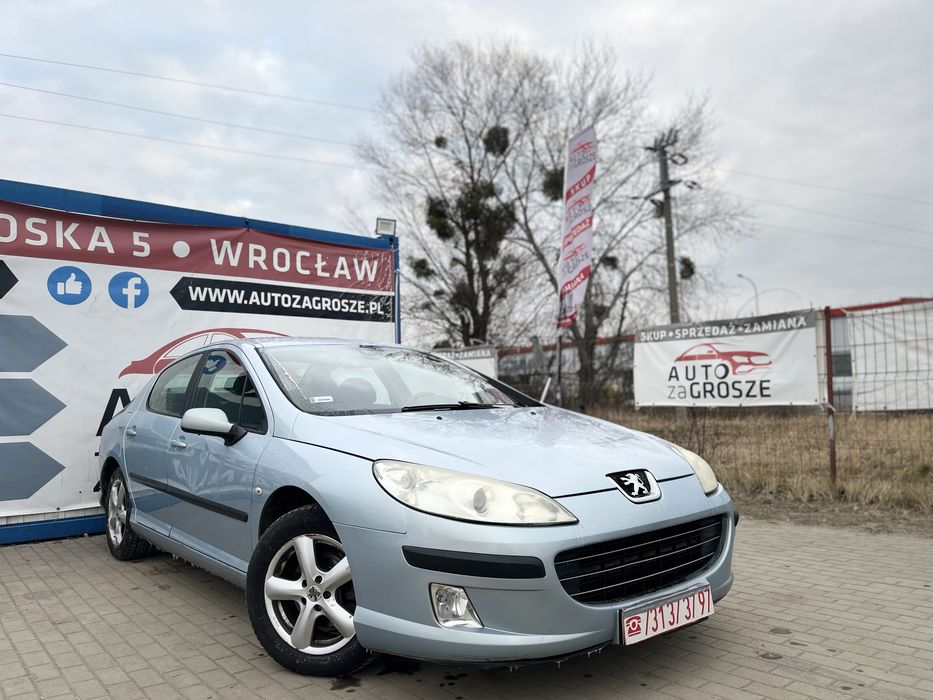 Peugeot 407 1.8 Benzyna//2006//Alufelgi//HAK//Zamiana