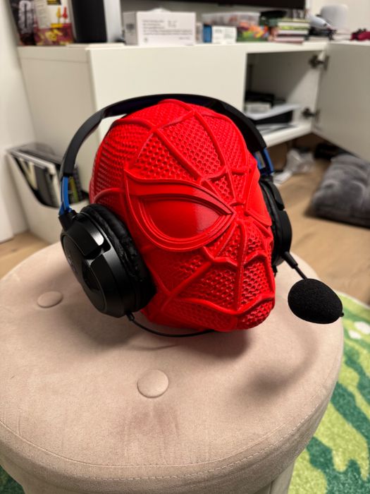 Suporte para fone de ouvido do Homem-Aranha