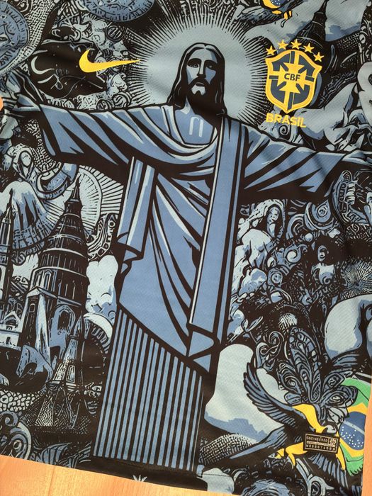Koszulka Sportowa Nike Brasil Jezus CBF