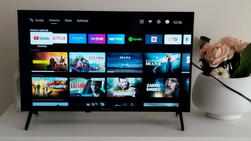 Tv Sharp 24" Android Tv