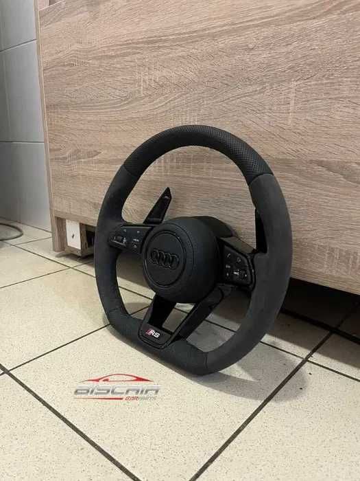Volante Audi A3 8V A4 B8 TT 8J Q3 Q5 (S-Line / RS) Estilo R8