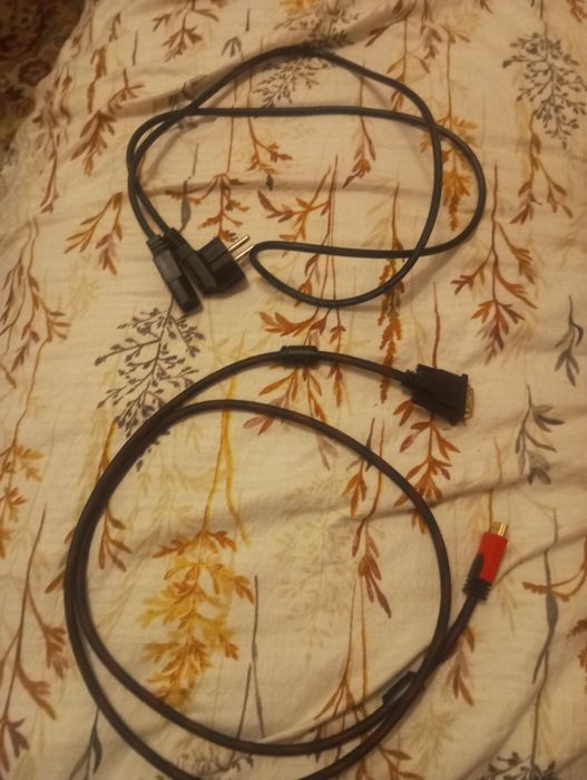 Кабель живлення + кабель DVI-D to HDMI