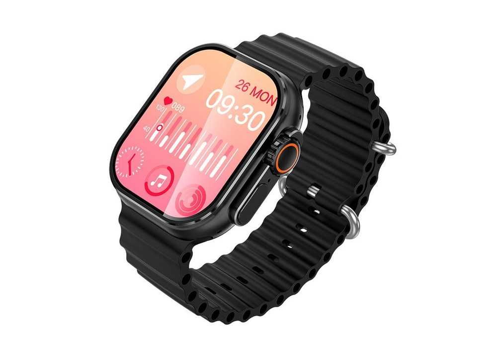 Смарт-часы Hoco Y23 Ultra Smart sports watch Bluetooth GPS 2" Черный