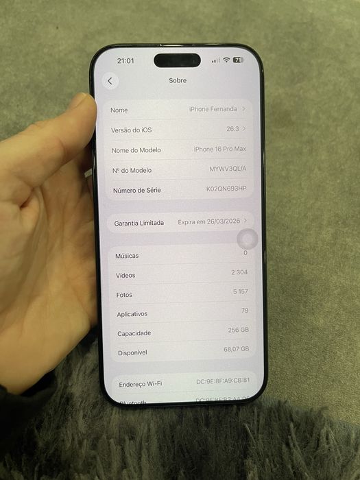 Iphone 16 Pro Max c/garantia