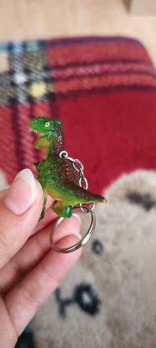 Zestaw 2 breloków dinozaury