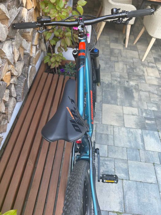 Rower elektryczny Lapierre Overvolt 4.5 W niebieski rama rozmiar M