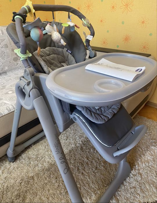 Стільчик для годування Chicco Polly Magic Relax New
