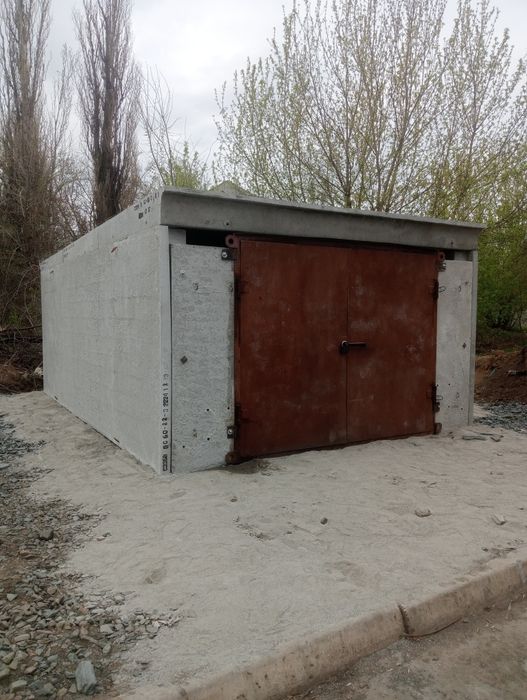 Гараж бетонний збірний БЕЗ МІСЦЯ блок кімнати БМЗ Доставка Монтаж