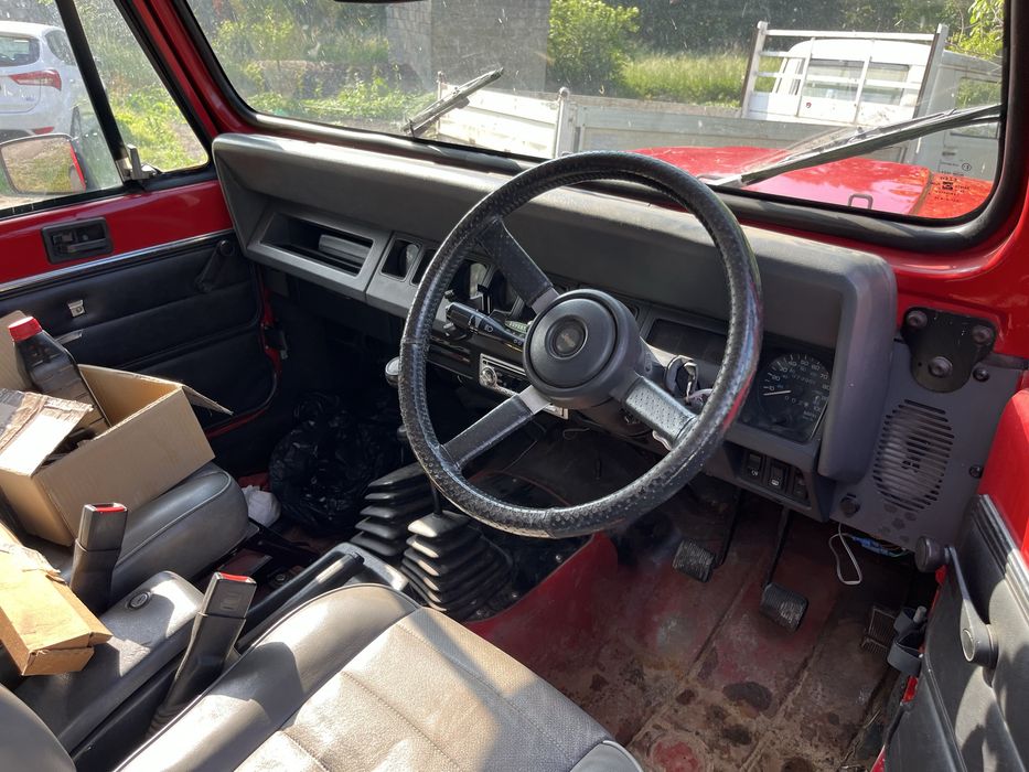 Jeep Wrangler YJ werja UK 2.5 manual