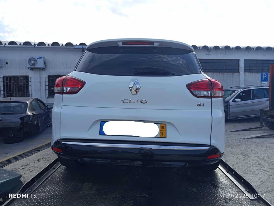 Renault Clio IV Sport Tourer 1.5 dci ano 2016 para peças