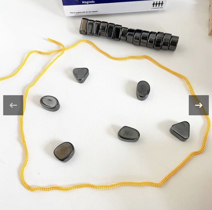 Настільна гра Магнітна Арена, Мотузка з магнітами, Магнітне поле