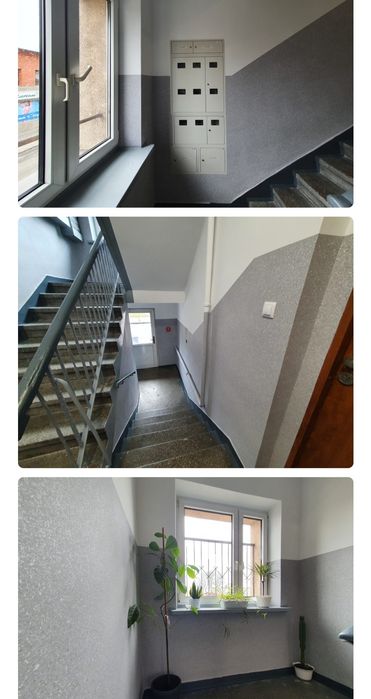 Remonty Klatek Schodowych tynki mozaikowe tapety natryskowe