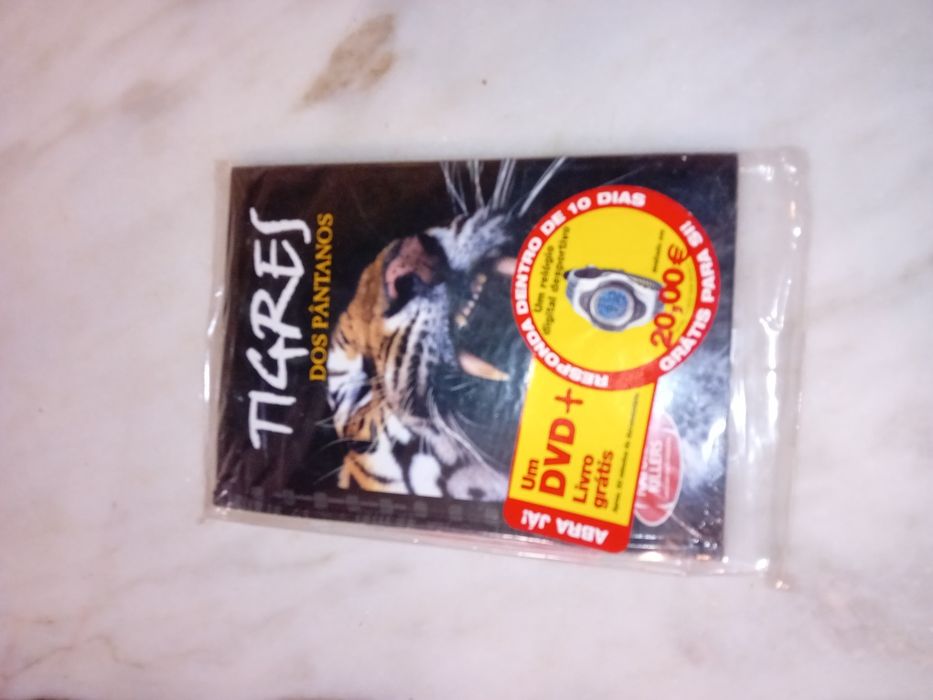 Dvd Livro Tigre dos Pântanos Novo