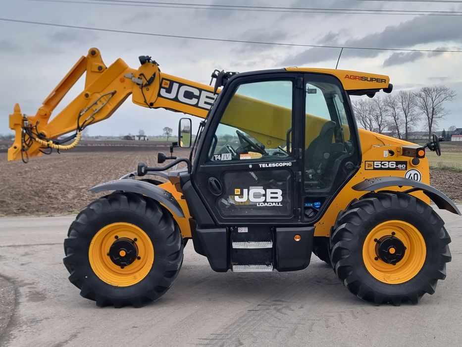 Ładowarka Teleskopowa JCB 536-60 AgriSuper 17r,Full Opcja,Klimatyzacja