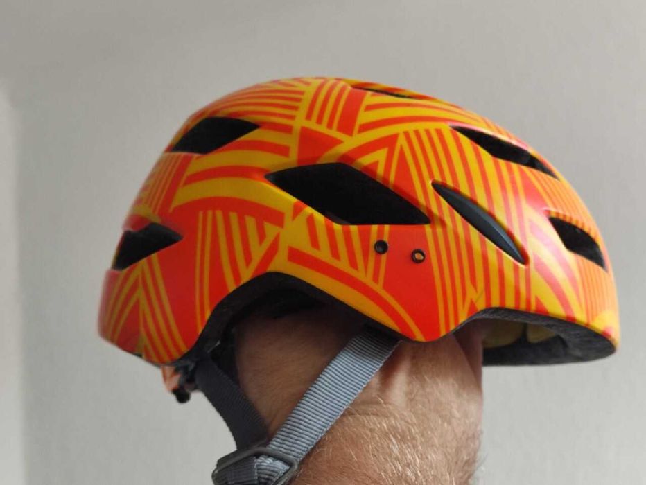 Kask dziecięcy Bell Sidetrack matte orange 47-54cm
