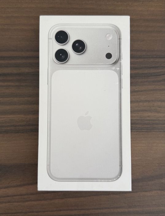 Iphone 17 pro max silver 256gb