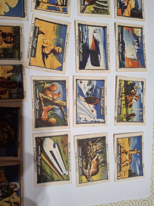 Raros cromos chocolates regina brindes