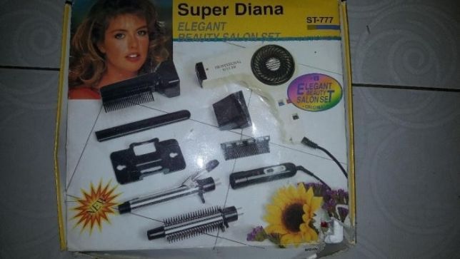 Фен + локон Super Diana. 2 в 1