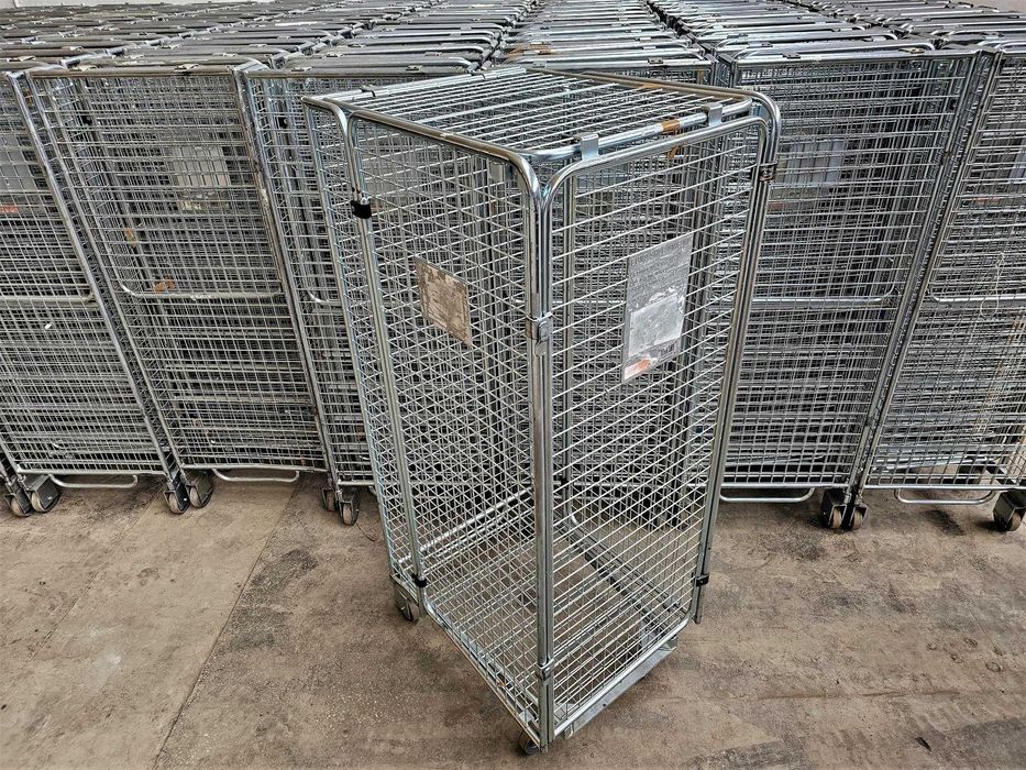 Wózek Rollkontener Magazynowy Transportowy Kosz Siatkowy Kurierski