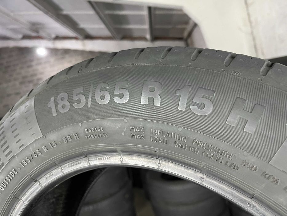 LS1807 Літні шини 185/65r15 Continental ContiEcoContact 5 комплект резина р15