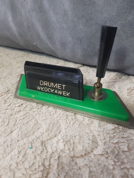 Przybornik na biurko PRL
