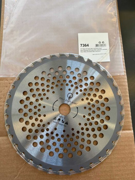 Disco 36 dentes ventilado & Disco 3 dentes (furo 25.4mm)