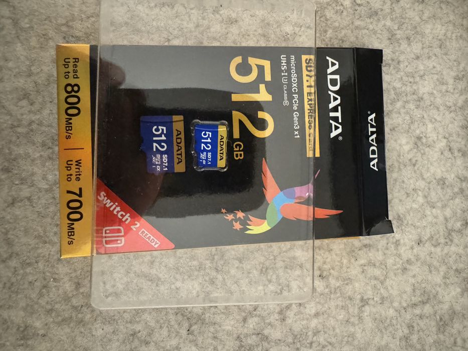 Adata  Karta SD7.1 Express micro SDXC 512Gb Nintendo Switch 2