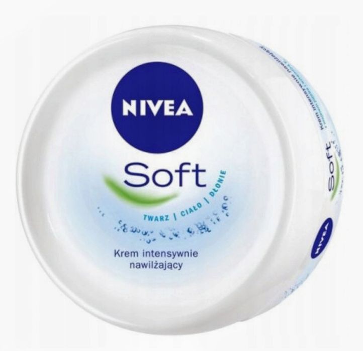 Nivea Soft krem wielozadaniowy do twarzy i ciała 300 ml. 6 szt.
