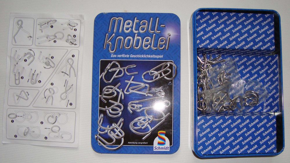 Настільна гра Metall-Knobelei  Металеві головоломки