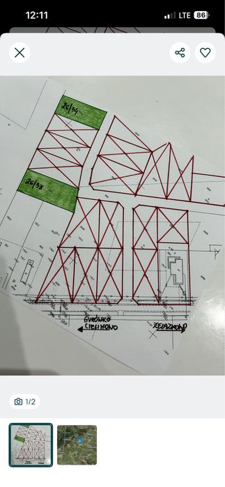 Działka budowlana Goczałkowo Okolice Gniezno Cielimowo
