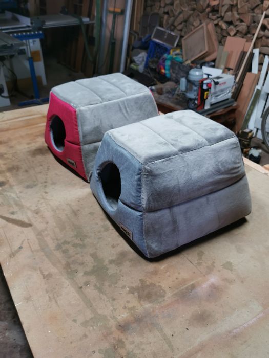 2 camas para gatos