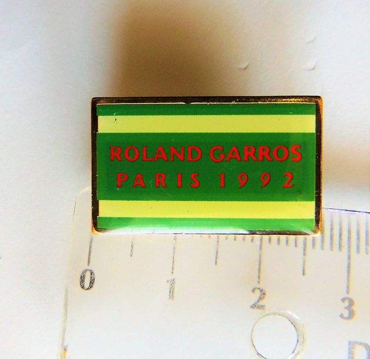 komplet pinów Roland Garros