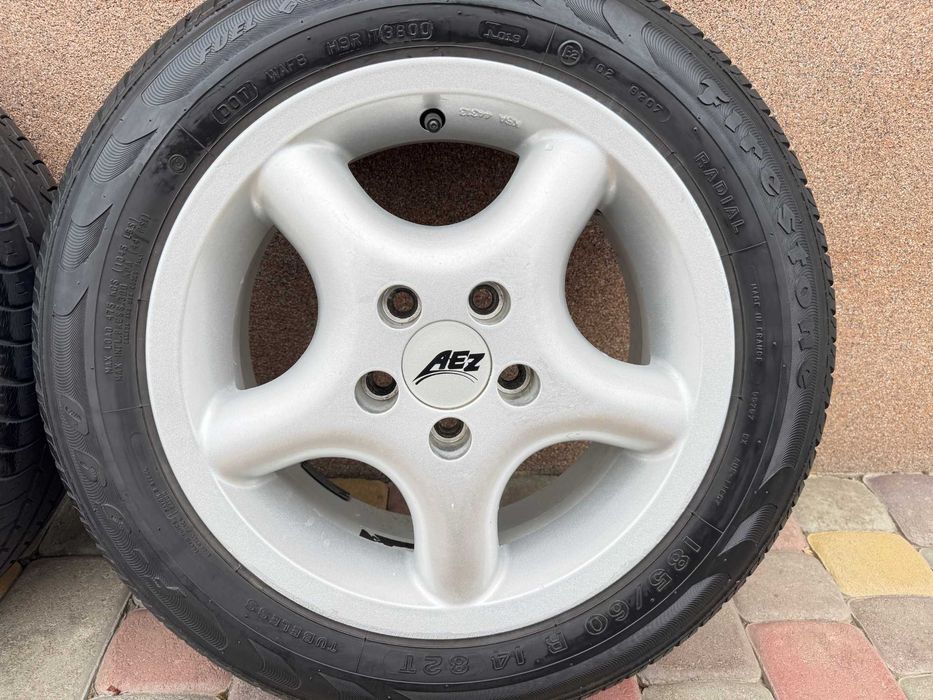 Тітанові діски AEZ 5*100 R14 VW Golf 4-Skoda rapid-faBia-