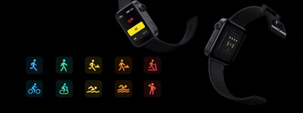 Xiaomi Mi Watch wart 1100z zegarek GPS NFC WIFI ESIM Android Bluetooth