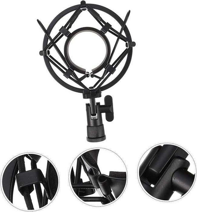 Uchwyt antywstrząsowy do mikrofonu antywibracyjny