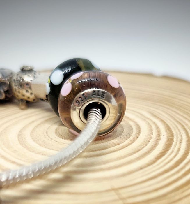 Pulseira Pandora Original em Prata 925 com 11 Contas