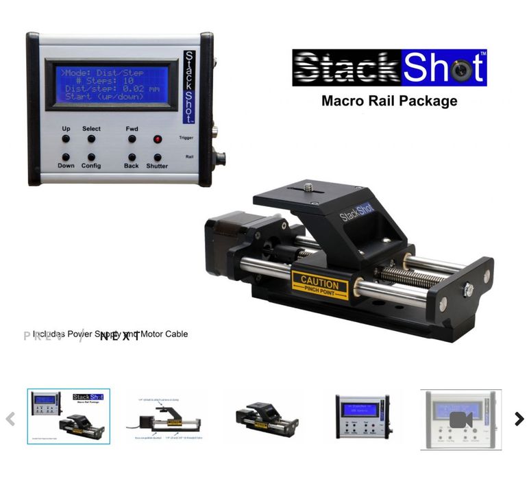 Stackshot Macro Rail Package STKS_100_BUNDLE