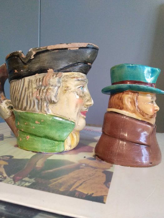 Canecas figuras marinheiro e lorde