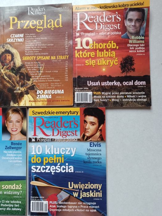 13x Przegląd Reader's Digest 1997 do 2004 Papież Jan Paweł II