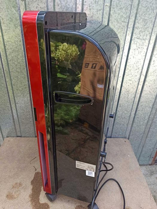 Wentylator podłogowy OneConcept Red czerwony